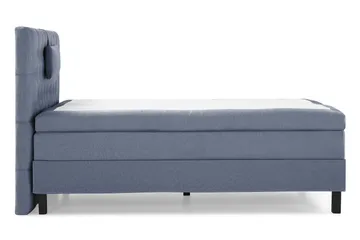 Lucky Komplett Sängpaket 120x200 Polyeter Diamant Sänggavel - Nackkudde Liten Mörkblå - Products - Möbler - Säng - Enkelsäng