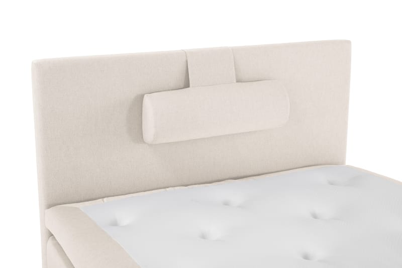 Lucky Komplett Sängpaket 120x200 Polyeter Slät Sänggavel - Nackkudde Stor Beige - Products - Möbler - Säng - Enkelsäng