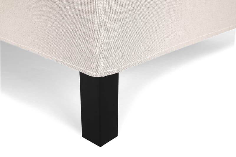 Lucky Komplett Sängpaket 120x200 Polyeter Slät Sänggavel - Nackkudde Stor Beige - Products - Möbler - Säng - Enkelsäng