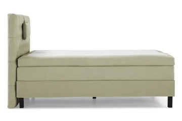 Lucky Komplett Sängpaket 120x200 Polyeter Diamant Sänggavel - Nackkudde Liten Grön - Products - Möbler - Säng - Enkelsäng