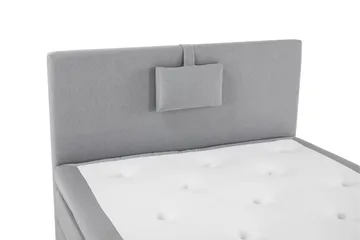 Lucky Komplett Sängpaket 120x200 Polyeter Slät - Nackkudde Liten Mellangrå - Products - Möbler - Säng - Enkelsäng