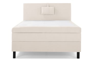 Lucky Komplett Sängpaket 120x200 Polyeter Slät Sänggavel - Nackkudde Liten Beige - Products - Möbler - Säng - Enkelsäng