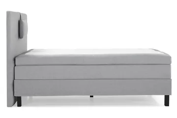 Lucky Komplett Sängpaket 120x200 Polyeter Slät - Nackkudde Liten Mellangrå - Products - Möbler - Säng - Enkelsäng