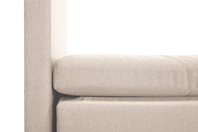 Lucky Komplett Sängpaket 120x200 Polyeter Slät Sänggavel - Nackkudde Stor Beige - Products - Möbler - Säng - Enkelsäng