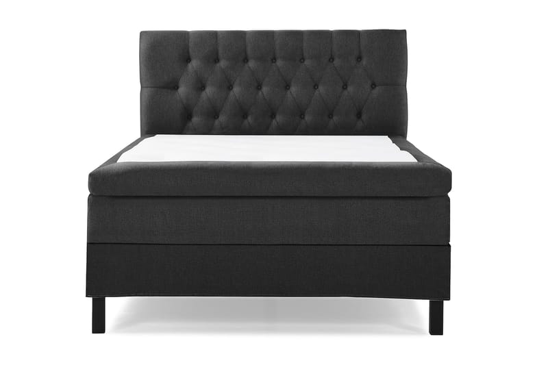 Lucky Komplett Sängpaket 120x200 Polyeter Diamant - Svart/Grå - Products - Möbler - Säng - Enkelsäng