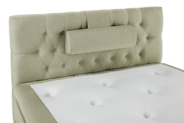 Lucky Komplett Sängpaket 120x200 Polyeter Diamant Sänggavel - Nackkudde Stor Grön - Products - Möbler - Säng - Enkelsäng