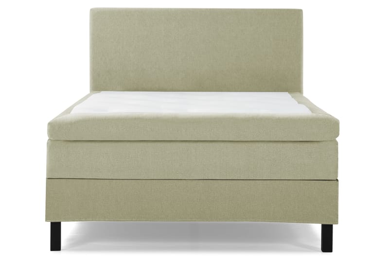 Lucky Komplett Sängpaket 120x200 Polyeter Slät Sänggavel - Grön - Products - Möbler - Säng - Enkelsäng