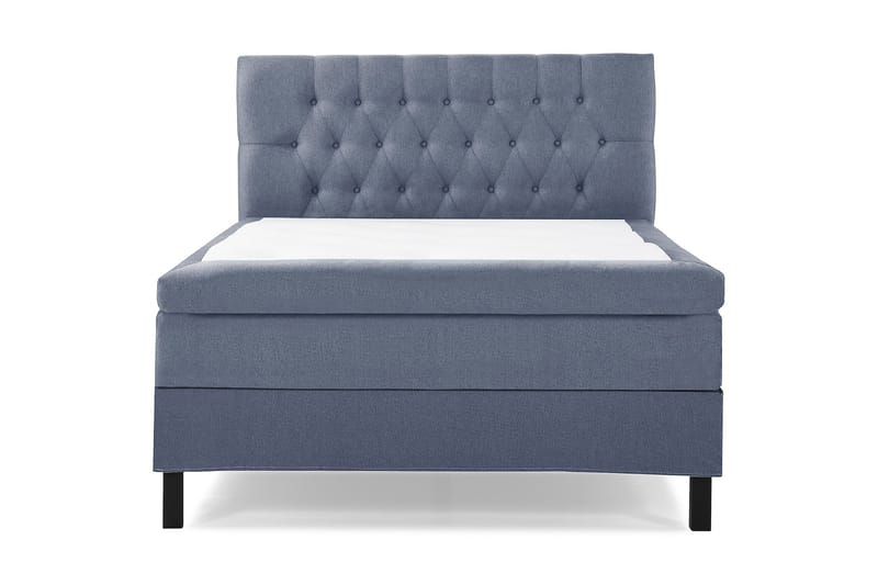 Lucky Komplett Sängpaket 120x200 Polyeter Diamant, Mörkblå