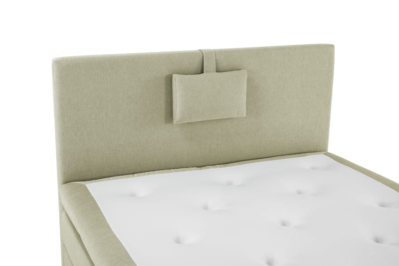 Lucky Komplett Sängpaket 120x200 Polyeter Slät Sänggavel - Nackkudde Liten Grön - Products - Möbler - Säng - Enkelsäng