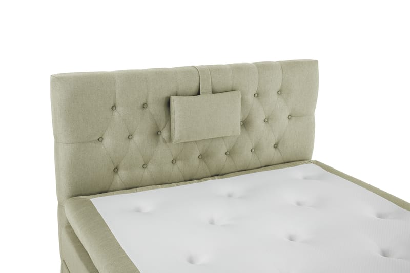 Lucky Komplett Sängpaket 120x200 Polyeter Diamant Sänggavel - Nackkudde Liten Grön - Products - Möbler - Säng - Enkelsäng