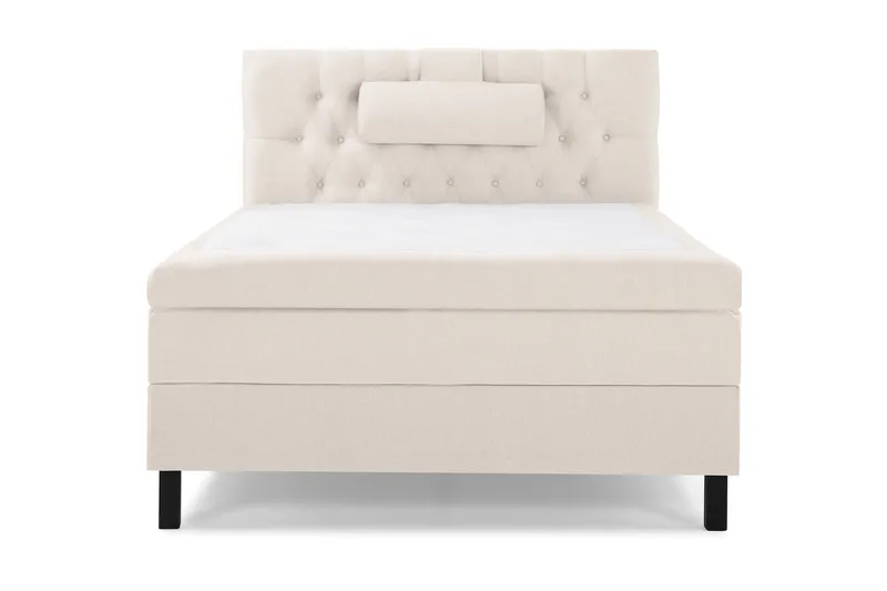 Lucky Komplett Sängpaket 120x200 Polyeter Diamant Sänggavel - Nackkudde Stor Beige - Products - Möbler - Säng - Enkelsäng