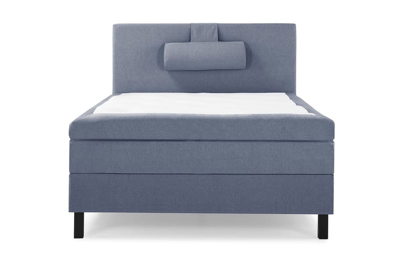 Lucky Komplett Sängpaket 120x200 Polyeter Slät Sänggavel - Nackkudde Stor Mörkblå - Products - Möbler - Säng - Enkelsäng