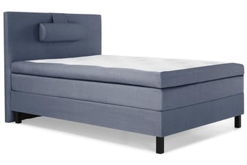 Lucky Komplett Sängpaket 120x200 Polyeter Slät Sänggavel - Nackkudde Stor Mörkblå - Products - Möbler - Säng - Enkelsäng