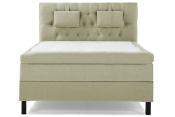 Lucky Komplett Sängpaket 140x200 Latex Diamant Sänggavel - Nackkudde Liten Grön - Products - Möbler - Säng - Kontinentalsäng