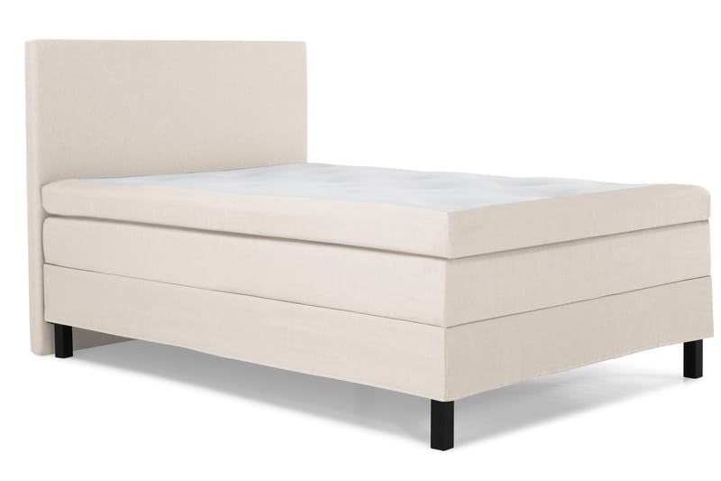Lucky Komplett Sängpaket 140x200 Latex Slät Sänggavel - Beige - Products - Möbler - Säng - Kontinentalsäng