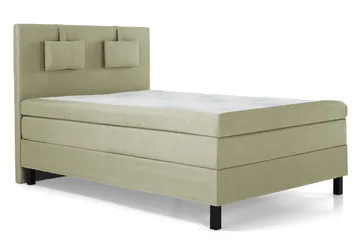 Lucky Komplett Sängpaket 140x200 Latex Slät Sänggavel  Na - Nackkudde Liten Grön - Products - Möbler - Säng - Kontinentalsäng