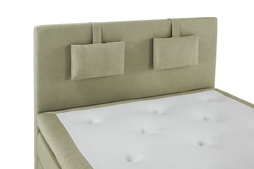 Lucky Komplett Sängpaket 140x200 Latex Slät Sänggavel  Na - Nackkudde Liten Grön - Products - Möbler - Säng - Kontinentalsäng