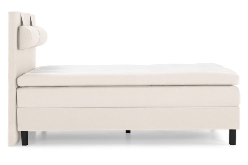Lucky Komplett Sängpaket 140x200 Latex Slät Sänggavel  Na - Nackkudde Stor Beige - Products - Möbler - Säng - Kontinentalsäng