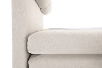 Lucky Komplett Sängpaket 140x200 Latex Slät Sänggavel  Na - Nackkudde Stor Beige - Products - Möbler - Säng - Kontinentalsäng
