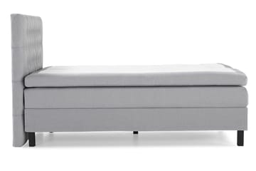 Lucky Komplett Sängpaket 140x200 Memory Diamant Sänggavel - Mellangrå - Products - Möbler - Säng - Kontinentalsäng