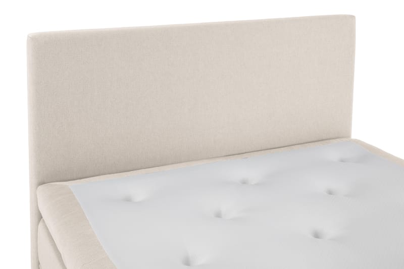 Lucky Komplett Sängpaket 140x200 Memory Slät Sänggavel - Beige - Products - Möbler - Säng - Kontinentalsäng