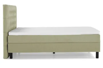 Lucky Komplett Sängpaket 140x200 Skum Diamant Sänggavel - Grön - Products - Möbler - Säng - Kontinentalsäng