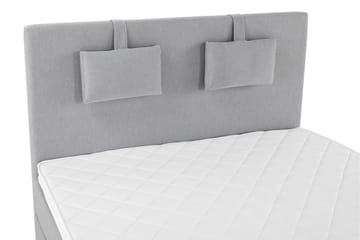 Lucky Komplett Sängpaket 140x200 Skum Slät - Nackkudde Liten Mellangrå - Products - Möbler - Säng - Kontinentalsäng