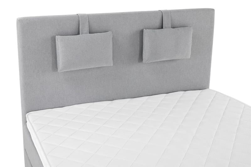 Lucky Komplett Sängpaket 140x200 Skum Slät - Nackkudde Liten Mellangrå - Products - Möbler - Säng - Kontinentalsäng