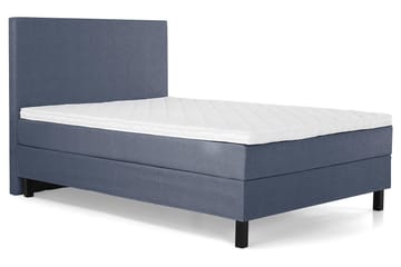 Lucky Komplett Sängpaket 140x200 Skum Slät Sänggavel - Mörkblå - Products - Möbler - Säng - Kontinentalsäng