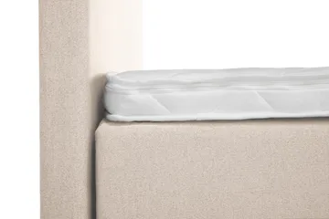 Lucky Komplett Sängpaket 140x200 Skum Slät Sänggavel - Nackkudde Stor Beige - Products - Möbler - Säng - Kontinentalsäng