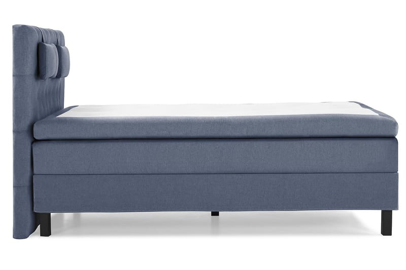 Lucky Komplett Sängpaket 140x200 Polyeter Diamant - Nackkudde Liten Mörkblå - Products - Möbler - Säng - Kontinentalsäng