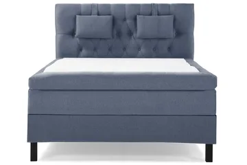 Lucky Komplett Sängpaket 140x200 Polyeter Diamant - Nackkudde Liten Mörkblå - Products - Möbler - Säng - Kontinentalsäng