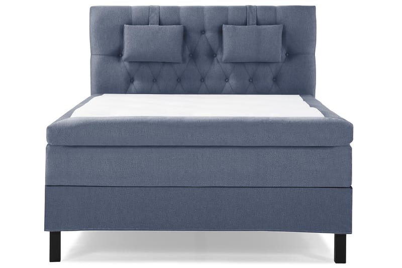 Lucky Komplett Sängpaket 140x200 Polyeter Diamant - Nackkudde Liten Mörkblå - Products - Möbler - Säng - Kontinentalsäng