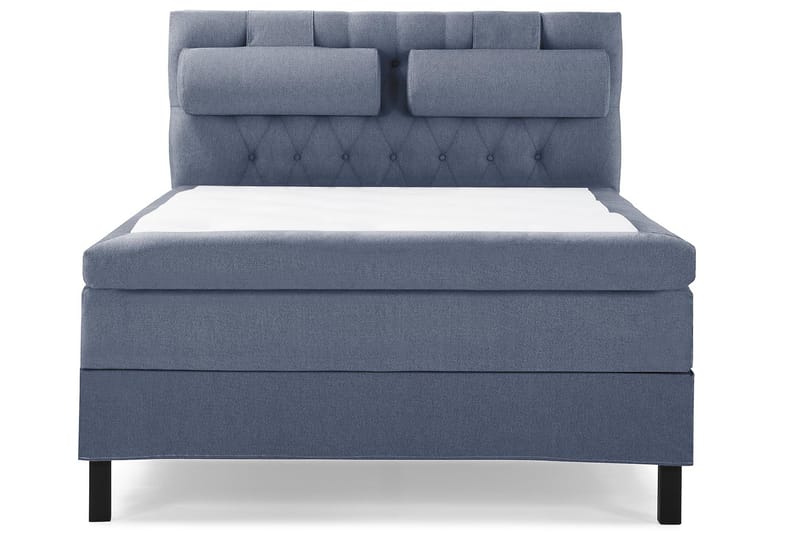 Lucky Komplett Sängpaket 140x200 Polyeter Diamant - Nackkudde Stor Mörkblå - Products - Möbler - Säng - Kontinentalsäng
