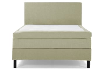 Lucky Komplett Sängpaket 140x200 Polyeter Slät Sänggavel - Grön - Products - Möbler - Säng - Kontinentalsäng