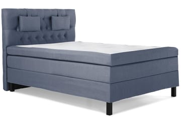 Lucky Komplett Sängpaket 140x200 Polyeter Diamant - Nackkudde Liten Mörkblå - Products - Möbler - Säng - Kontinentalsäng