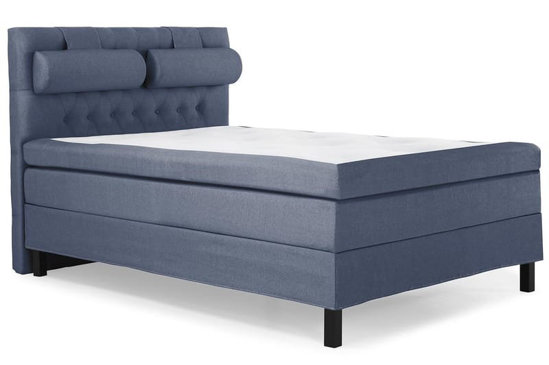 Lucky Komplett Sängpaket 140x200 Polyeter Diamant - Nackkudde Stor Mörkblå - Products - Möbler - Säng - Kontinentalsäng