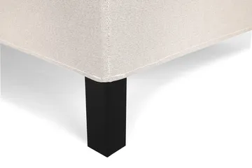 Lucky Komplett Sängpaket 140x200 Polyeter Diamant Sänggavel - Nackkudde Liten Beige - Products - Möbler - Säng - Kontinentalsäng