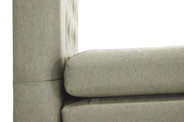 Lucky Komplett Sängpaket 160x200 Latex Diamant Sänggavel - Grön - Products - Möbler - Säng - Kontinentalsäng