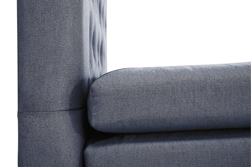 Lucky Komplett Sängpaket 160x200 Latex Diamant Sänggavel - Nackkudde Stor Mörkblå - Products - Möbler - Säng - Kontinentalsäng