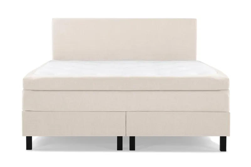Lucky Komplett Sängpaket 160x200 Latex Slät Sänggavel - Beige - Products - Möbler - Säng - Kontinentalsäng