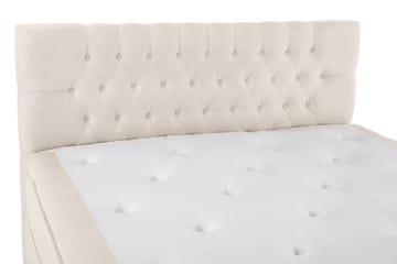 Lucky Komplett Sängpaket 160x200 Memory Diamant Sänggavel - Beige - Products - Möbler - Säng - Kontinentalsäng