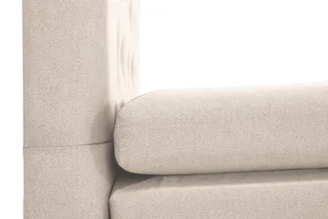 Lucky Komplett Sängpaket 160x200 Memory Diamant Sänggavel - Nackkudde Stor Beige - Products - Möbler - Säng - Kontinentalsäng