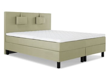 Lucky Komplett Sängpaket 160x200 Skum Slät Sänggavel - Nackkudde Liten Grön - Products - Möbler - Säng - Kontinentalsäng