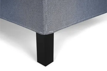 Lucky Komplett Sängpaket 160x200 Skum Slät Sänggavel - Nackkudde Liten Mörkblå - Products - Möbler - Säng - Kontinentalsäng