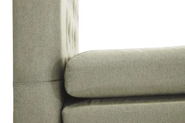 Lucky Komplett Sängpaket 160x200 Polyeter Diamant Sänggavel - Nackkudde Stor Grön - Products - Möbler - Säng - Kontinentalsäng