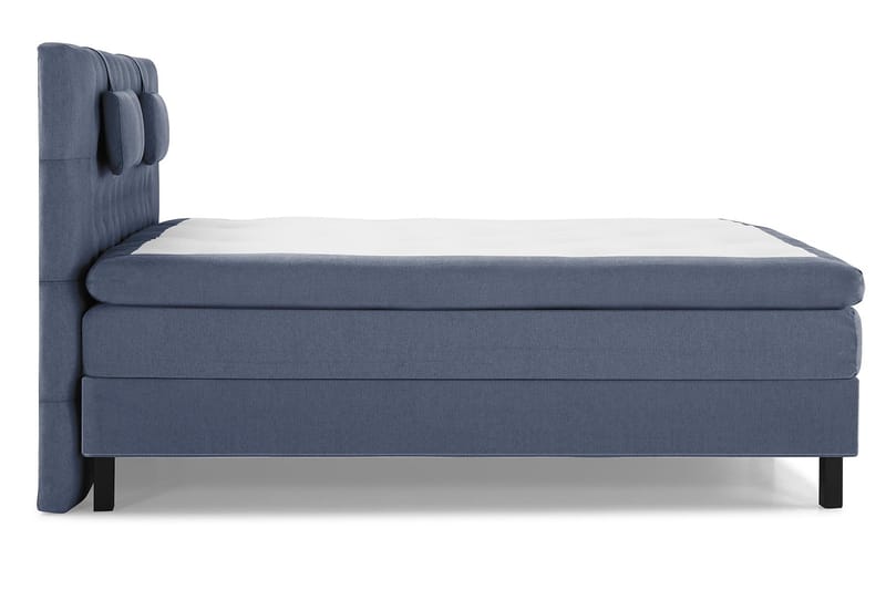 Lucky Komplett Sängpaket 160x200 Polyeter Diamant - Nackkudde Liten Mörkblå - Products - Möbler - Säng - Kontinentalsäng