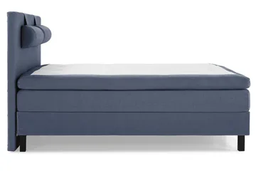 Lucky Komplett Sängpaket 160x200 Polyeter Slät - Nackkudde Stor Mörkblå - Products - Möbler - Säng - Kontinentalsäng