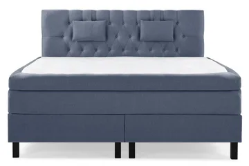Lucky Komplett Sängpaket 160x200 Polyeter Diamant - Nackkudde Liten Mörkblå - Products - Möbler - Säng - Kontinentalsäng