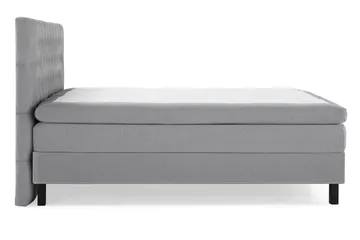 Lucky Komplett Sängpaket 180x200 Latex Diamant Sänggavel - Mellangrå - Products - Möbler - Säng - Kontinentalsäng